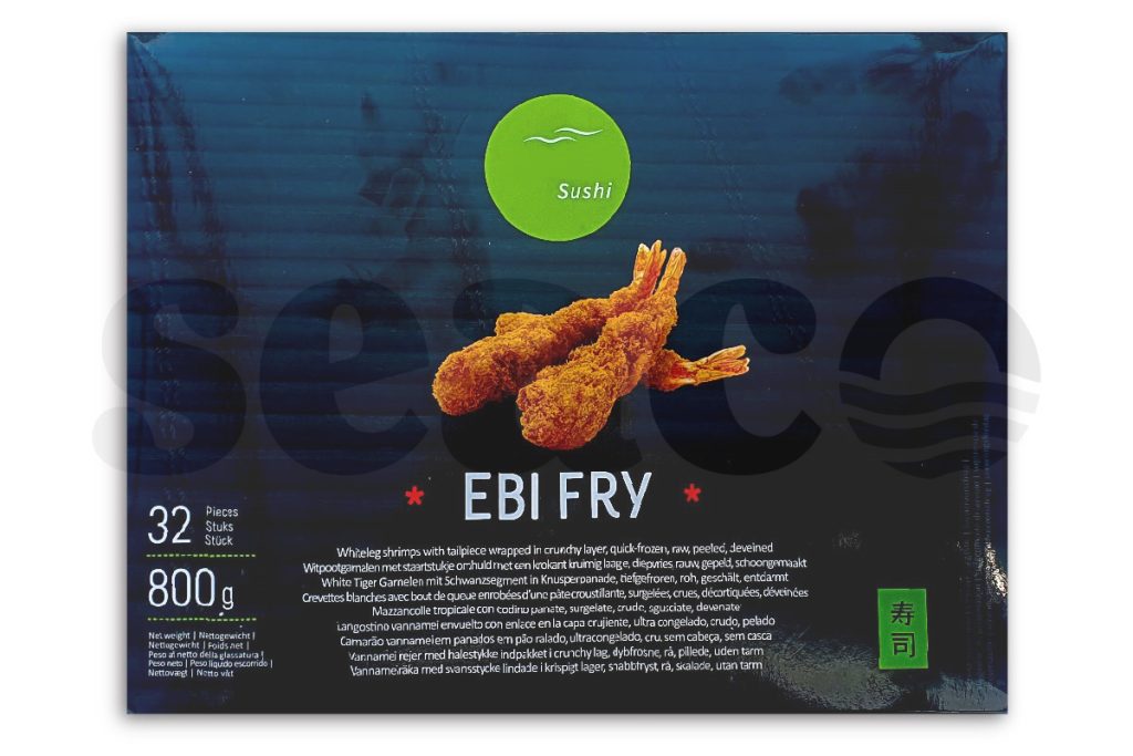Garnalen torpedo (ebi fry) 32st 800g DV